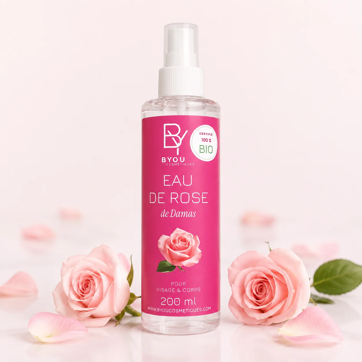 Eau Fleur De Rose — cosmétique naturel Byou