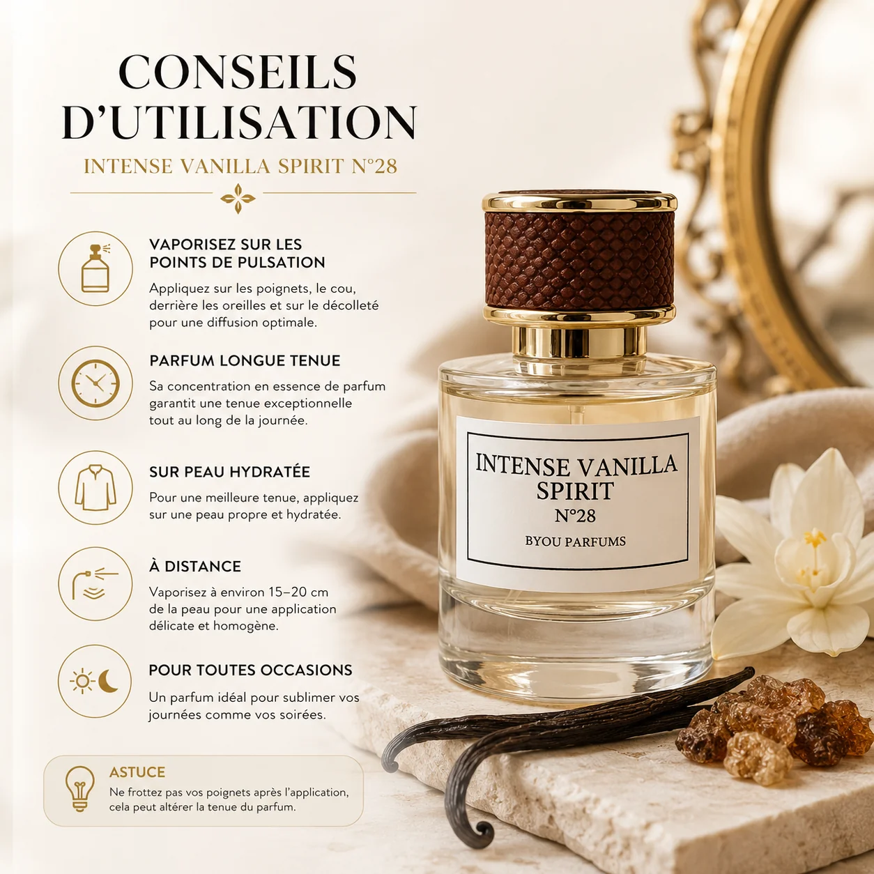 Intense Vanilla Spirit N°28 — Oriental ambré