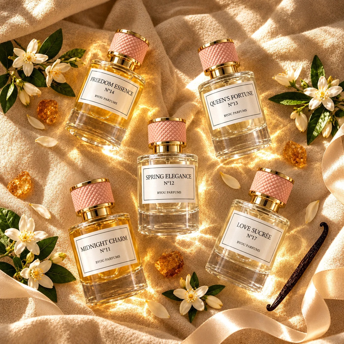 Set 5 Damenparfums nach Wahl — Naturkosmetik von Byou