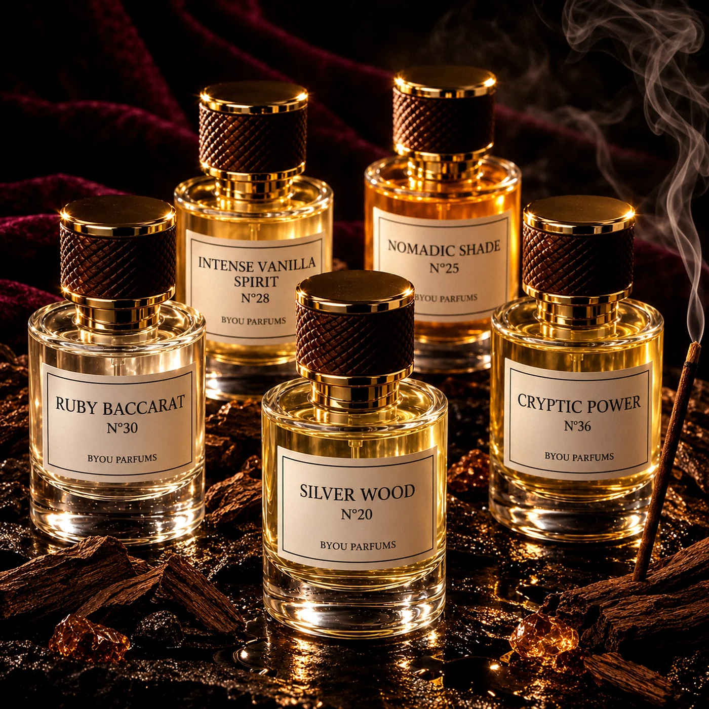 Set mit 5 Nischenparfums nach Wahl — Naturkosmetik von Byou