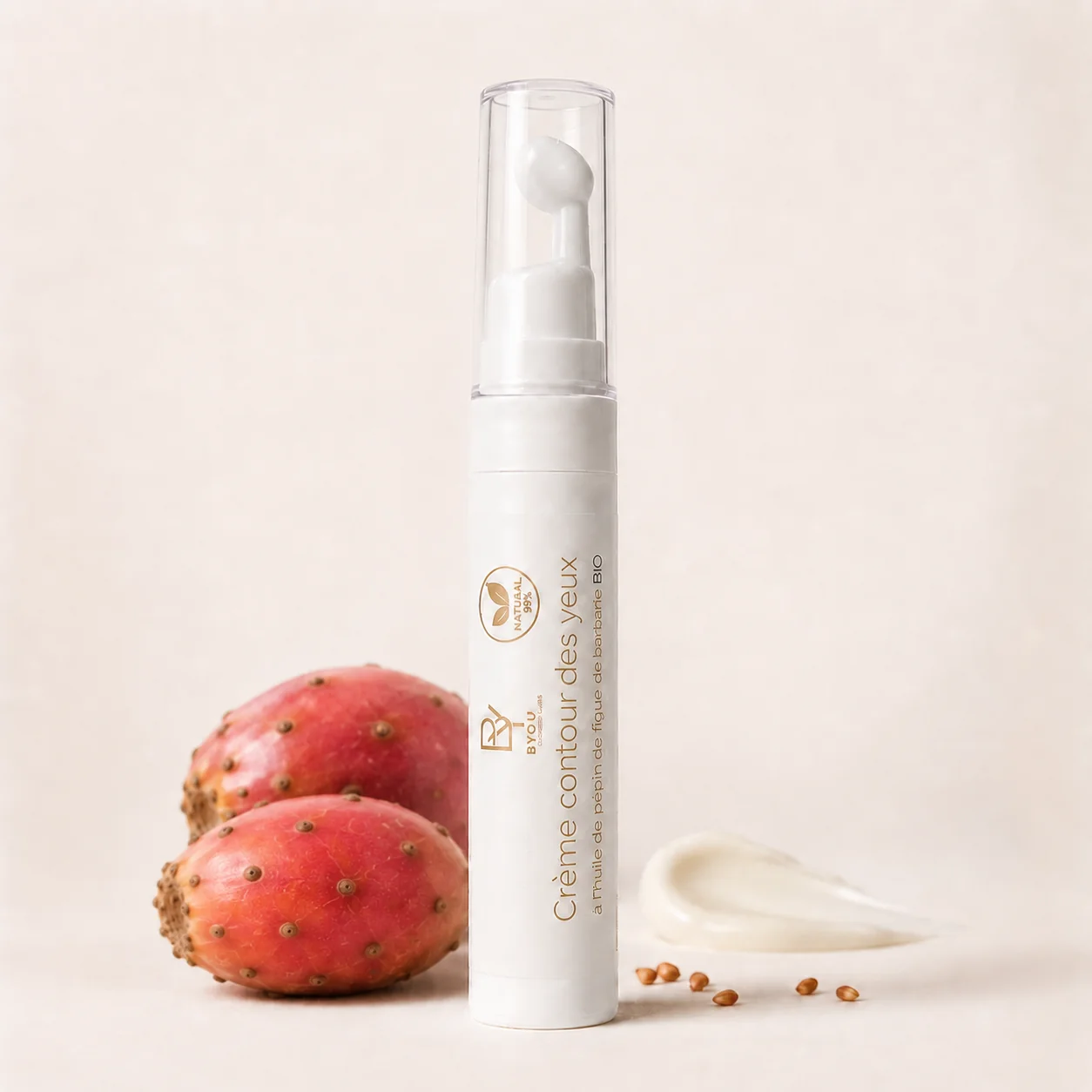 Creme contour des yeux à l'huile de pépin de figue de barbarie BIO