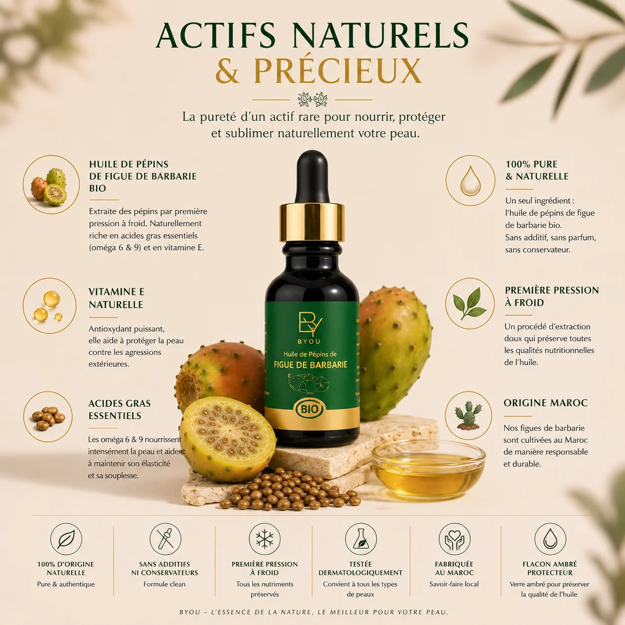 Huile de pépin de figue de barbarie bio — huile de pepin de figue de barbarie naturel & bio | Byou Cosmétiques