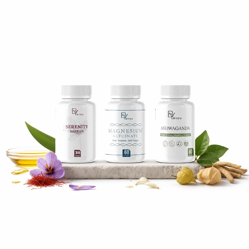 Coffret Sérénité — Safran, Magnésium & Ashwagandha