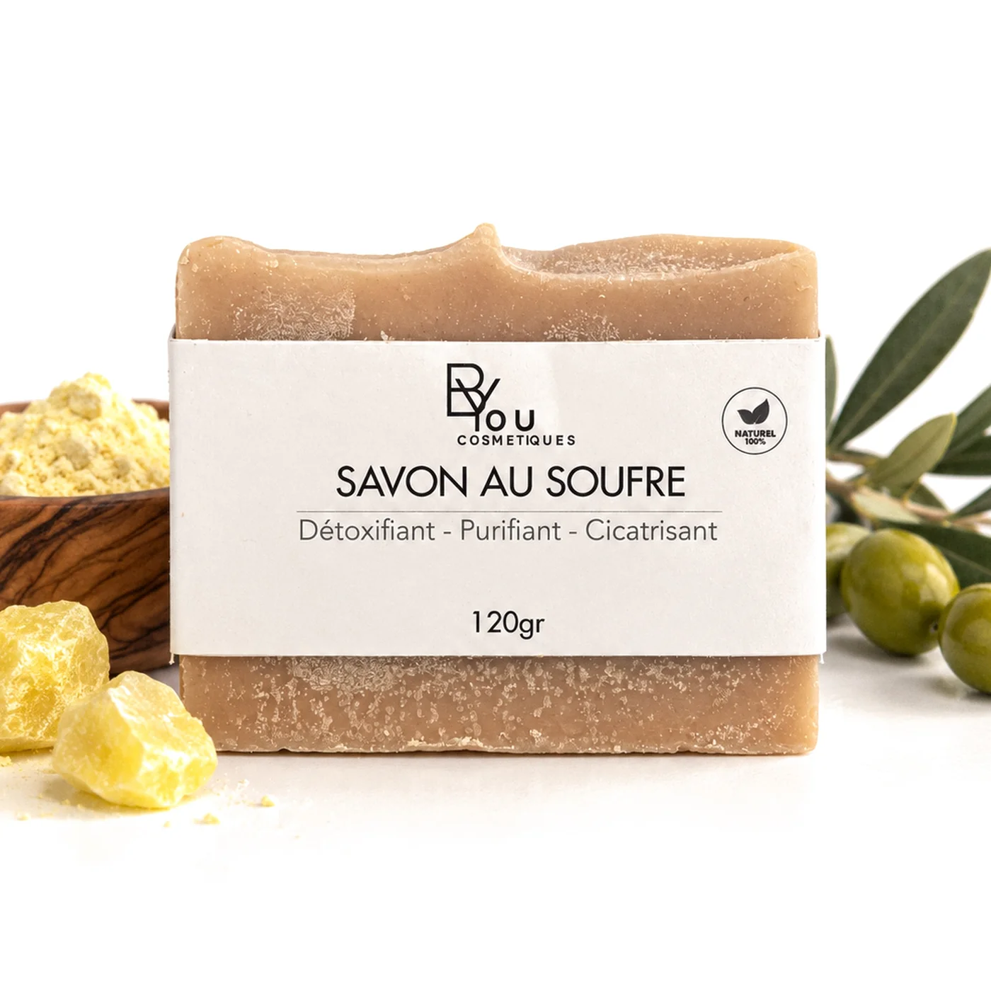 Handgemachte Schwefelseife — Naturkosmetik von Byou