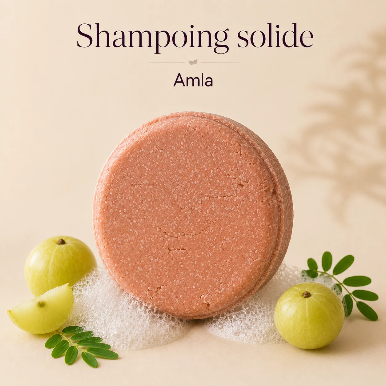Shampooing Solide Amla — cosmétique naturel Byou